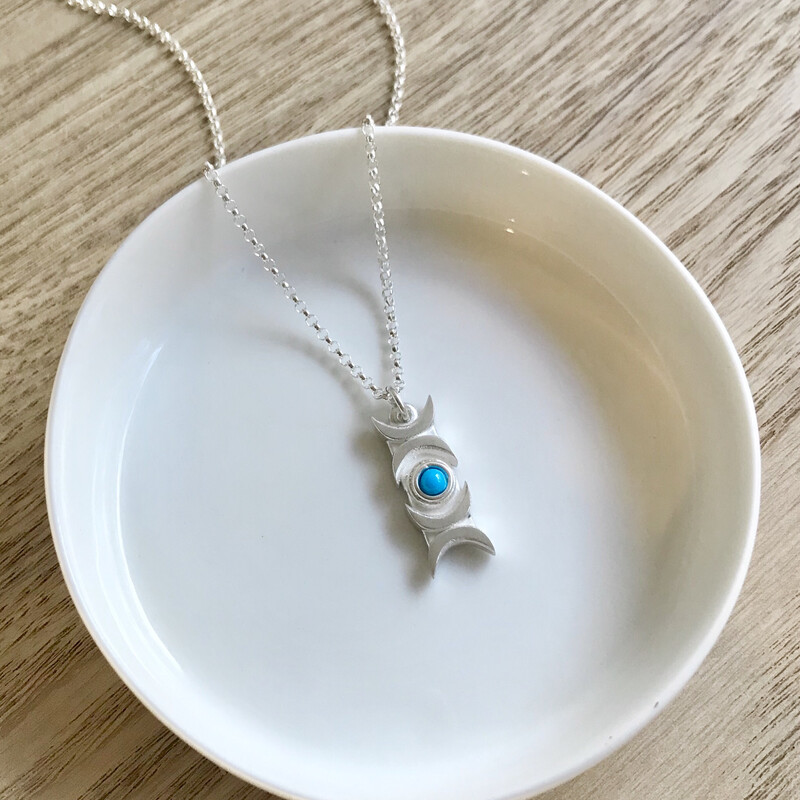 Crescent Moon Pendant