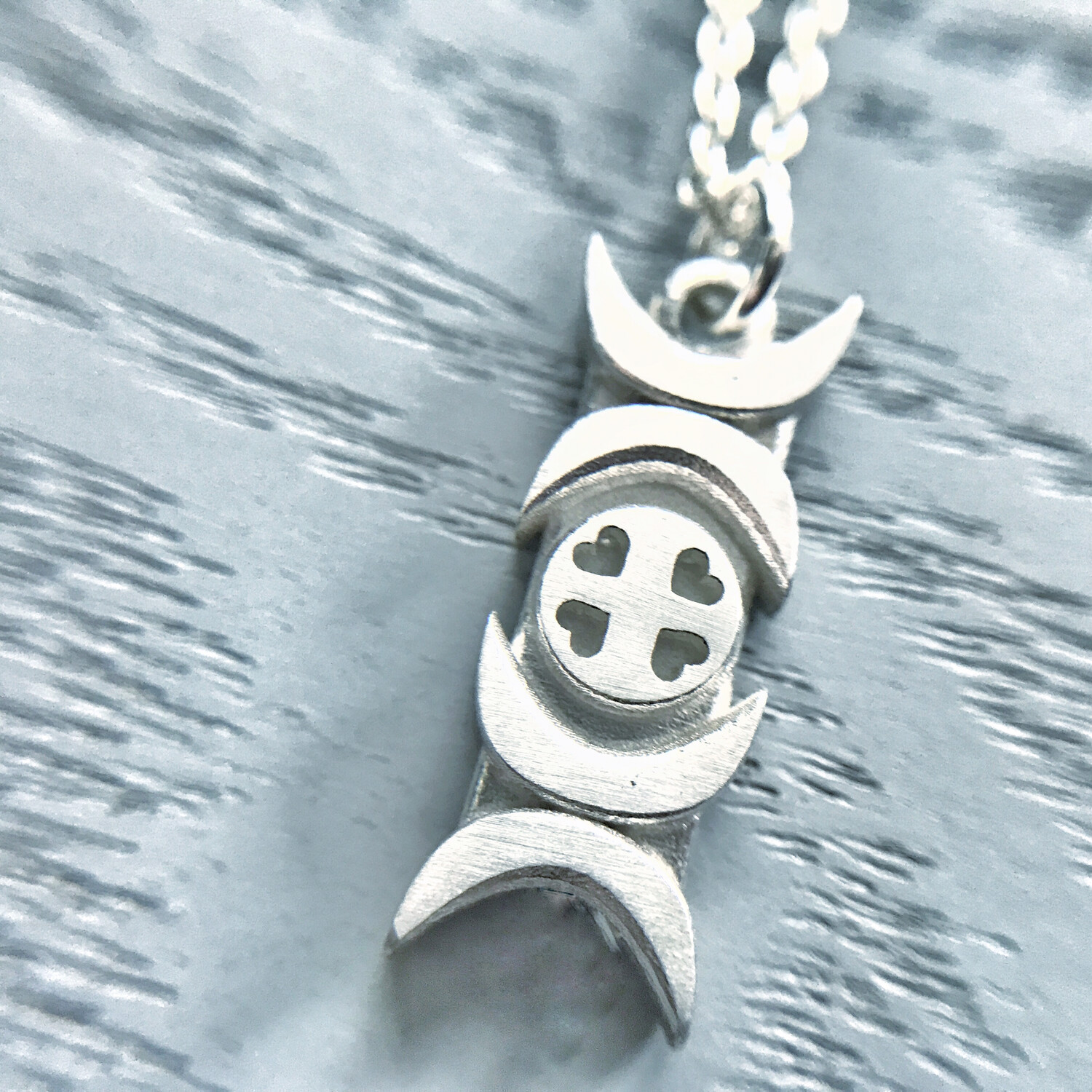 Crescent Moon Goddess Pendant