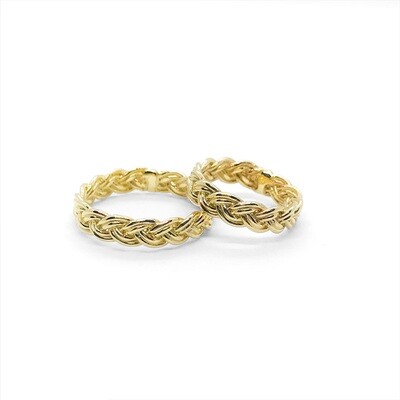 Weave Wedding Ring