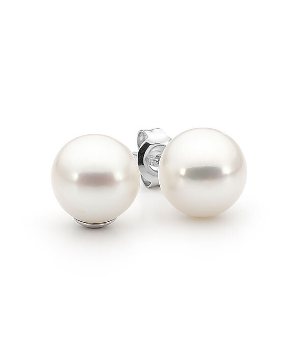 White Pearl Studs