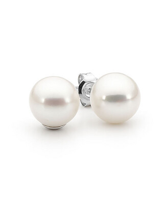 White Pearl Studs