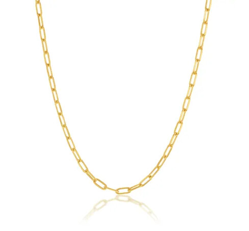 Oval Paperclip Chain