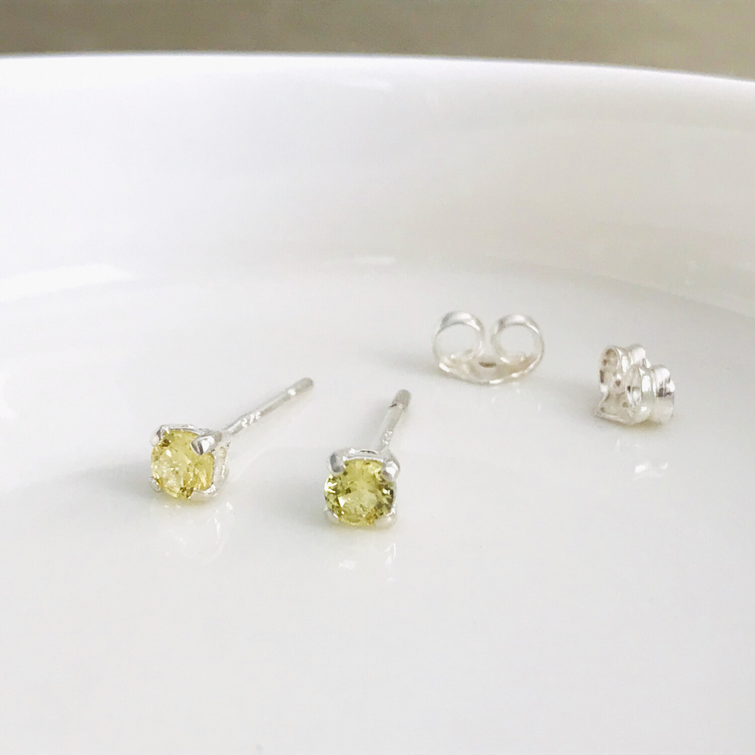 Classic SAJ Gemstone Studs