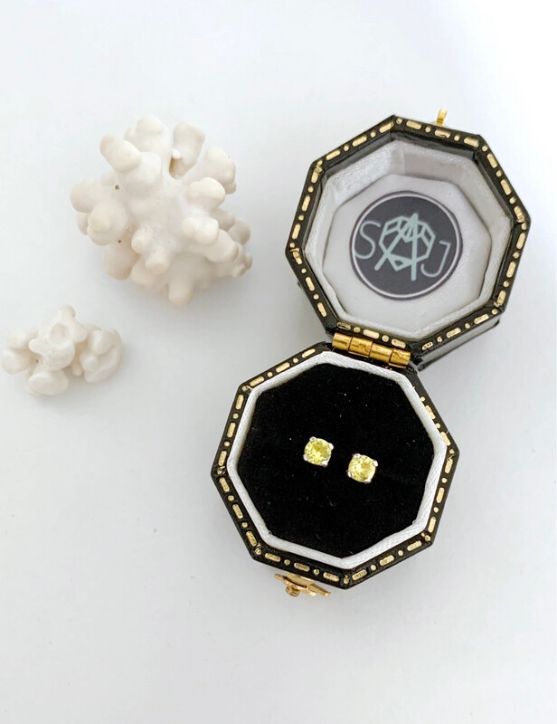 Classic SAJ Gemstone Studs