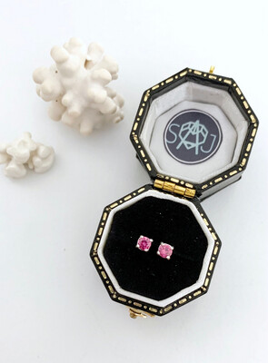 Classic SAJ Gemstone Studs