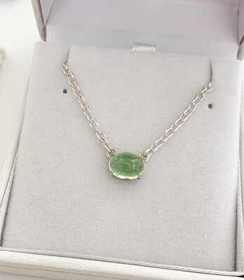 LUNAR Mint Tourmaline Pendant