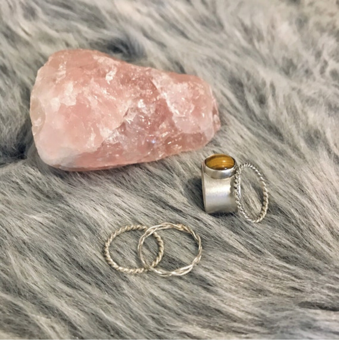 SAJ Silver Stacker Ring