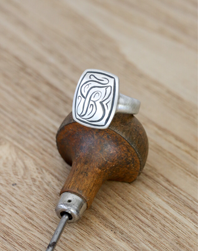 Chunky Initial Signet