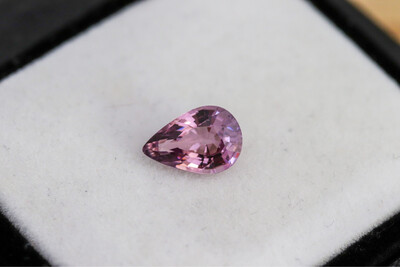 1.78ct Pink Violet Pear Spinel