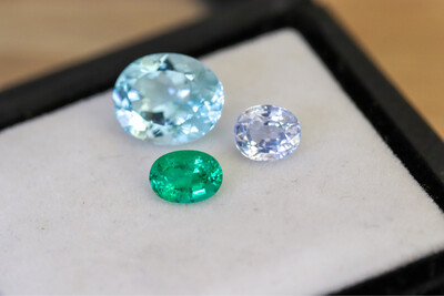 1.26ct Sri Lankan Ice Blue Oval Sapphire