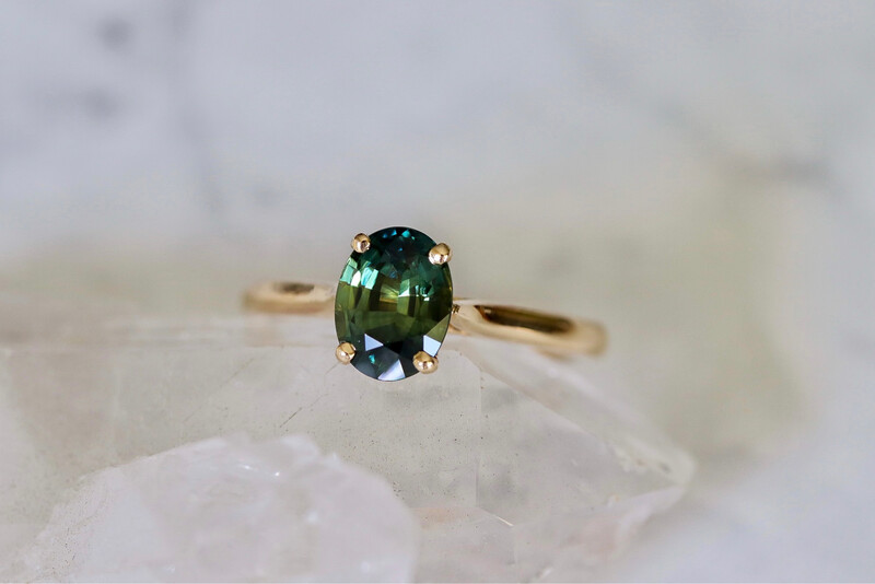 Signature Oval Solitaire Ring