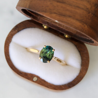 Signature Oval Solitaire Ring