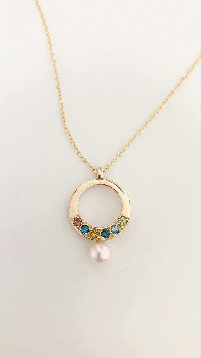 Birthstone Pendant with Pearl