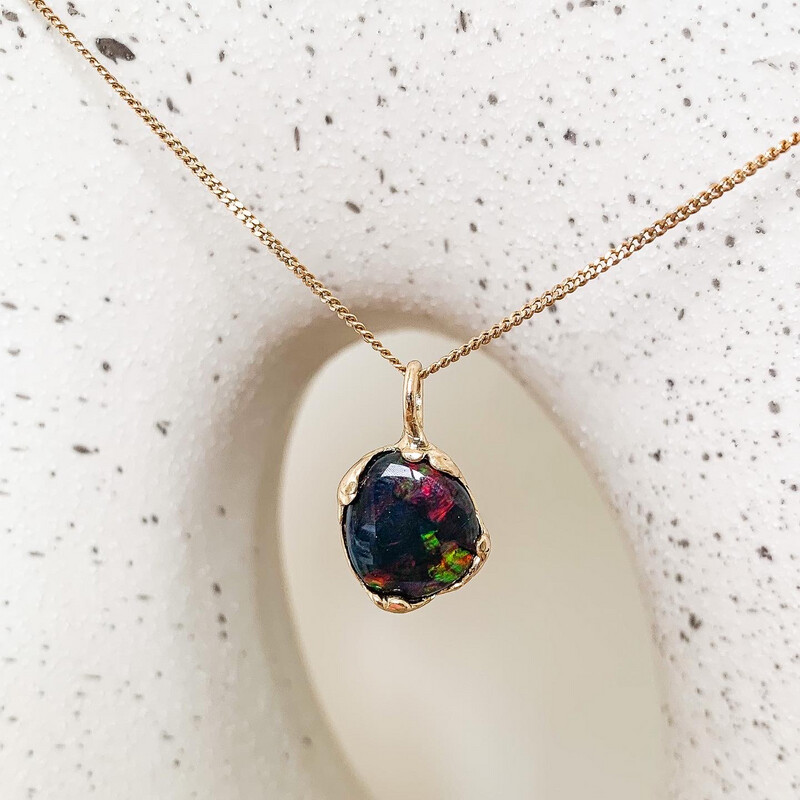 Tilba Opal Necklace - Made To order