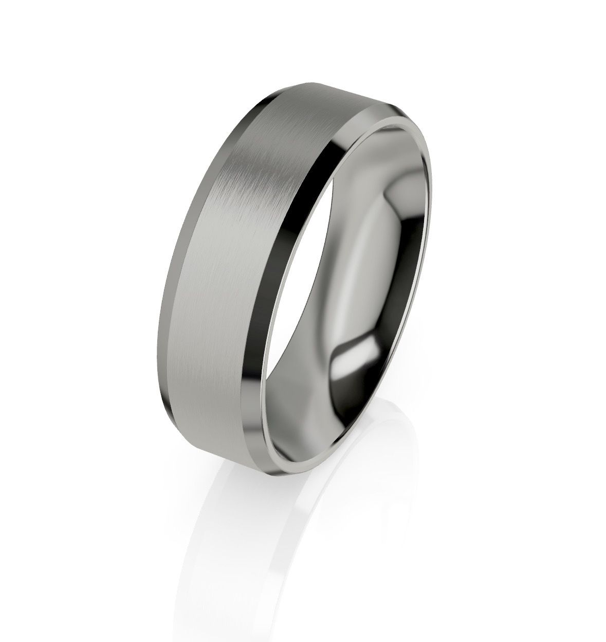 Dark Metal Gents Wedding Band