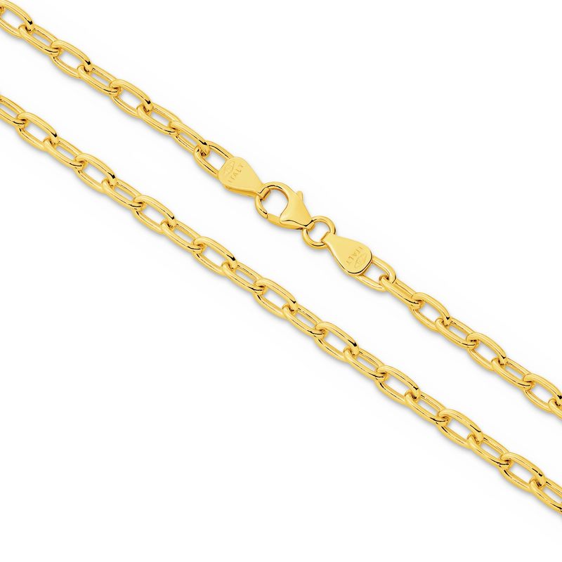 Paperclip Chain - Solid 9ct Gold