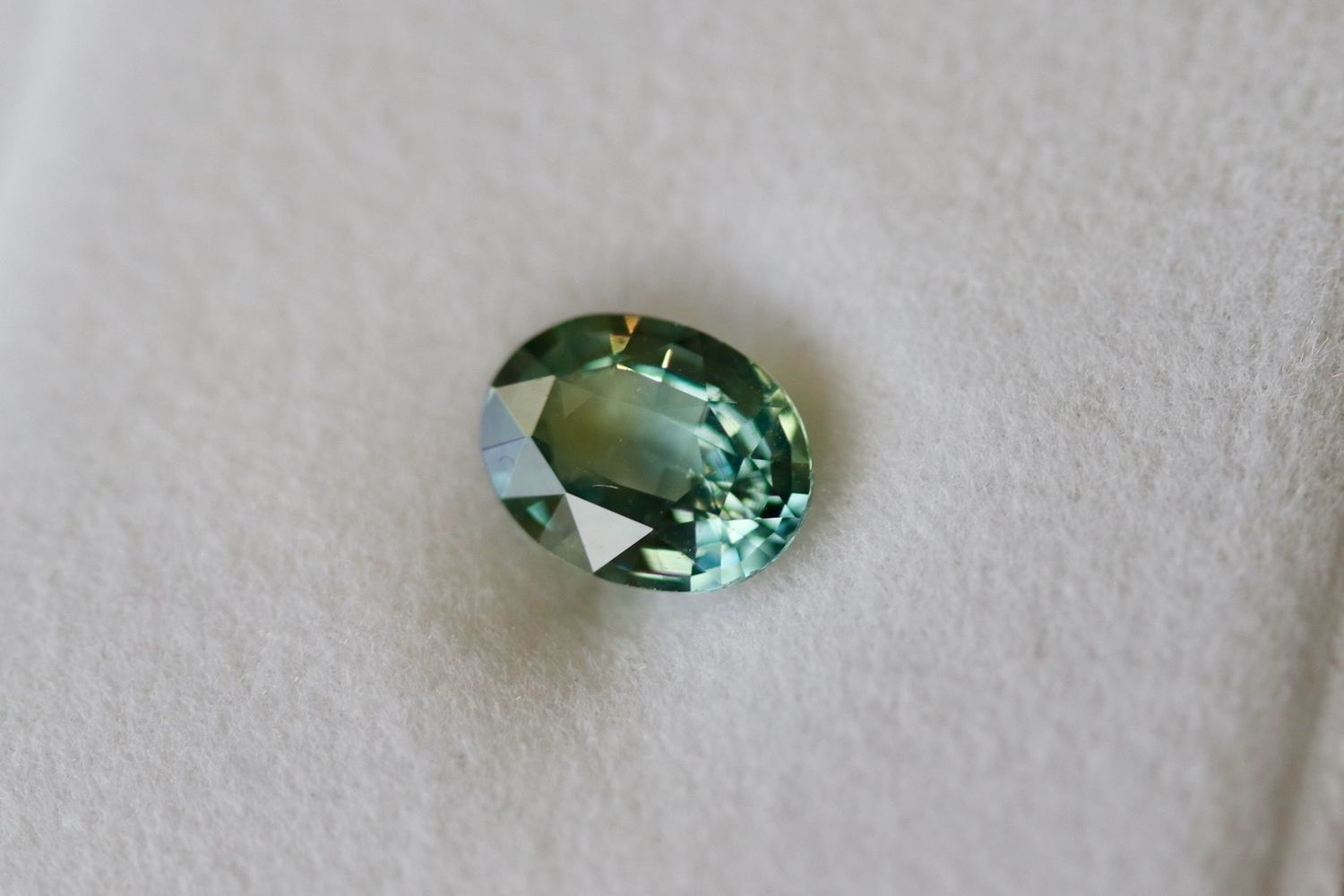 1.16ct Oval Mermaid Sapphire