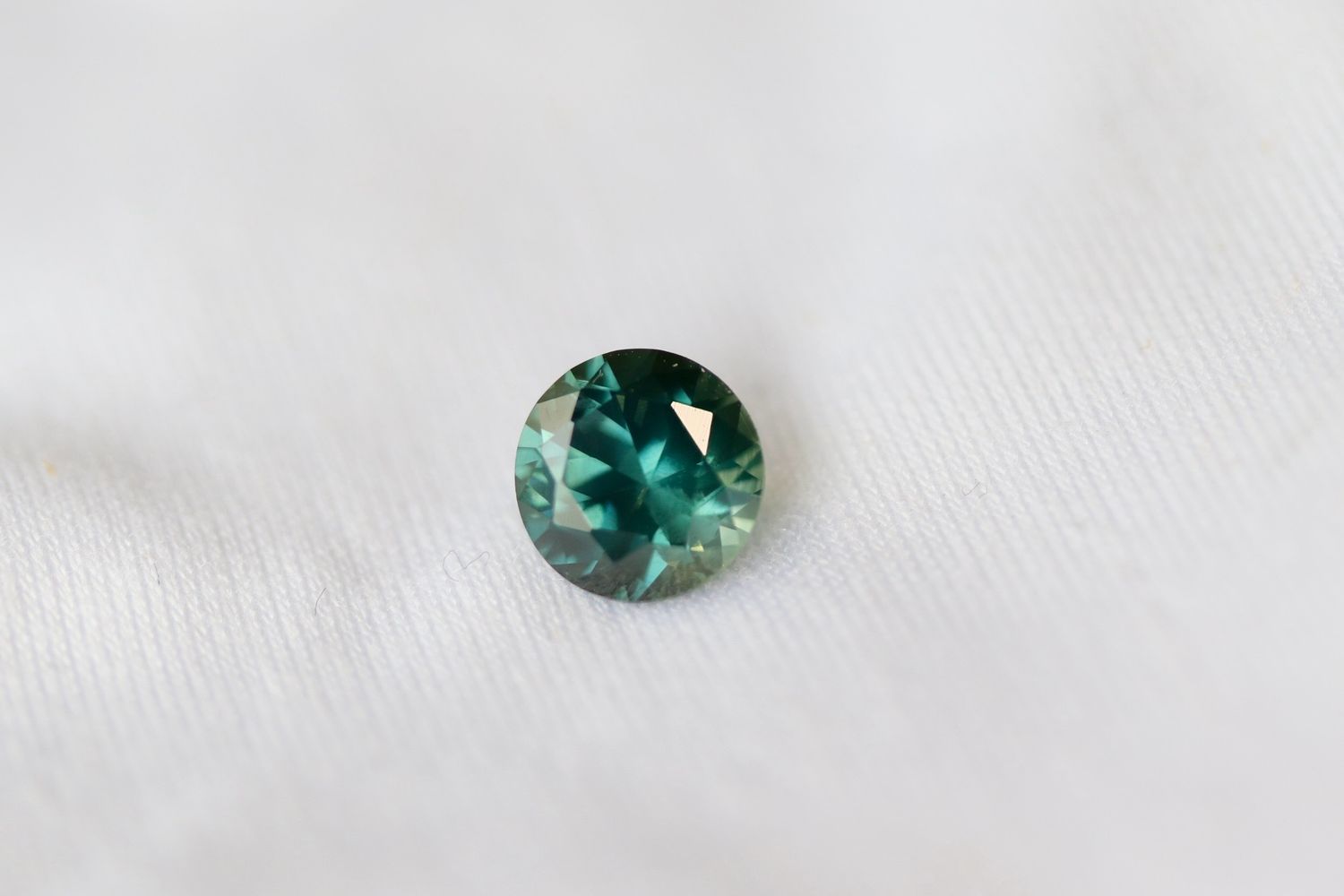 1.18ct Round Australian Teal Sapphire