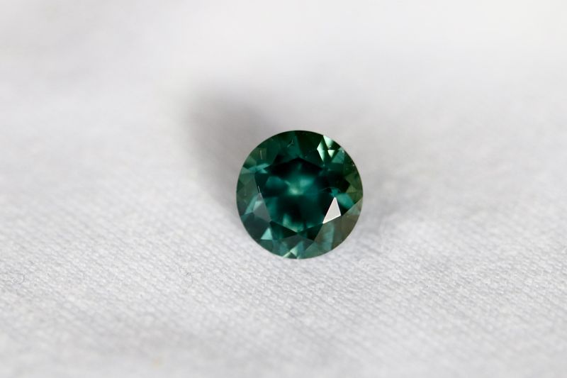 1.18ct Round Australian Teal Sapphire
