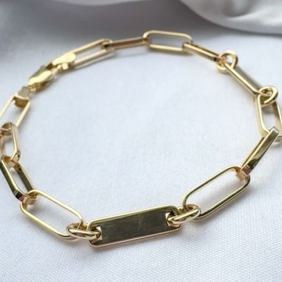 Personalised Paperclip Bracelet