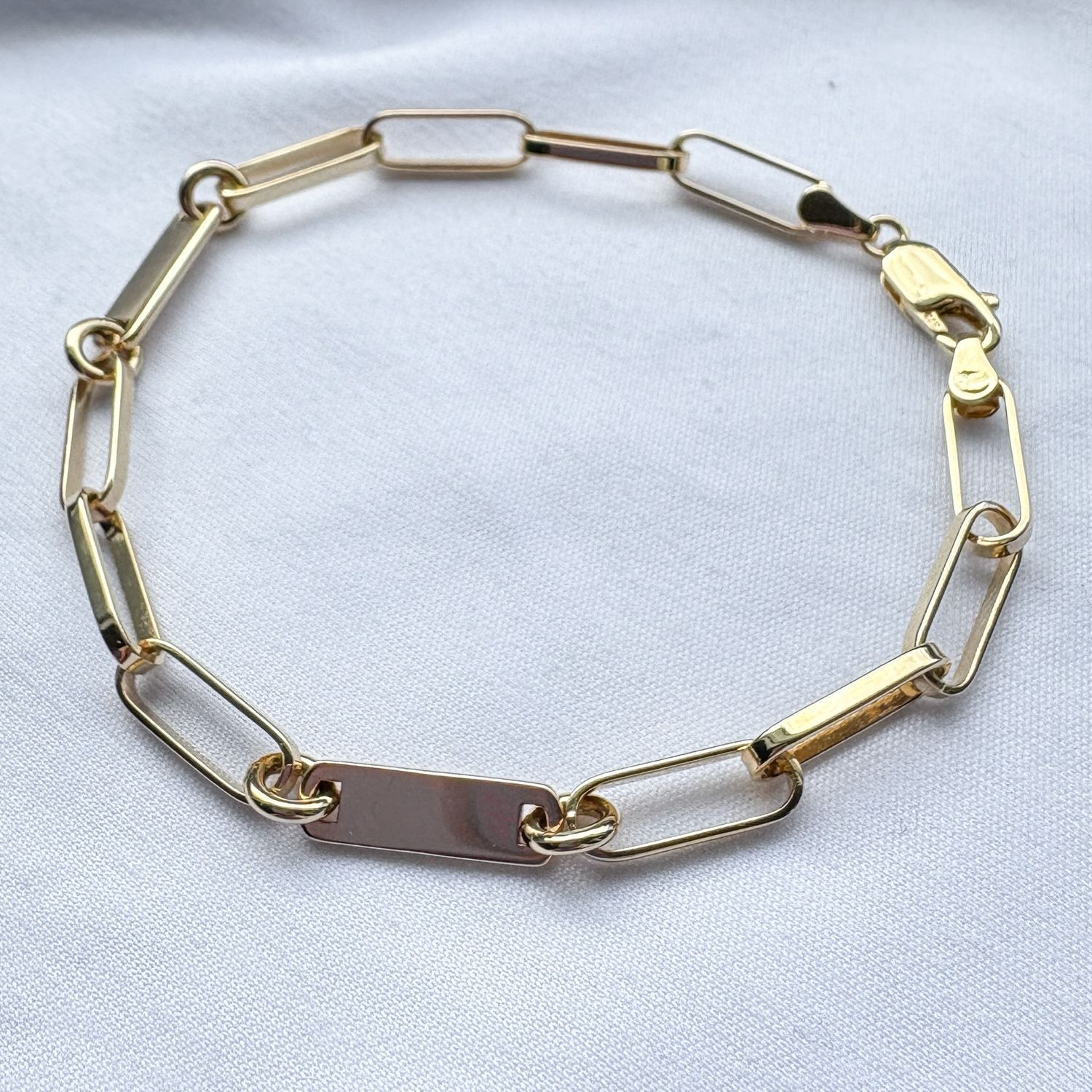 Personalised Paperclip Bracelet