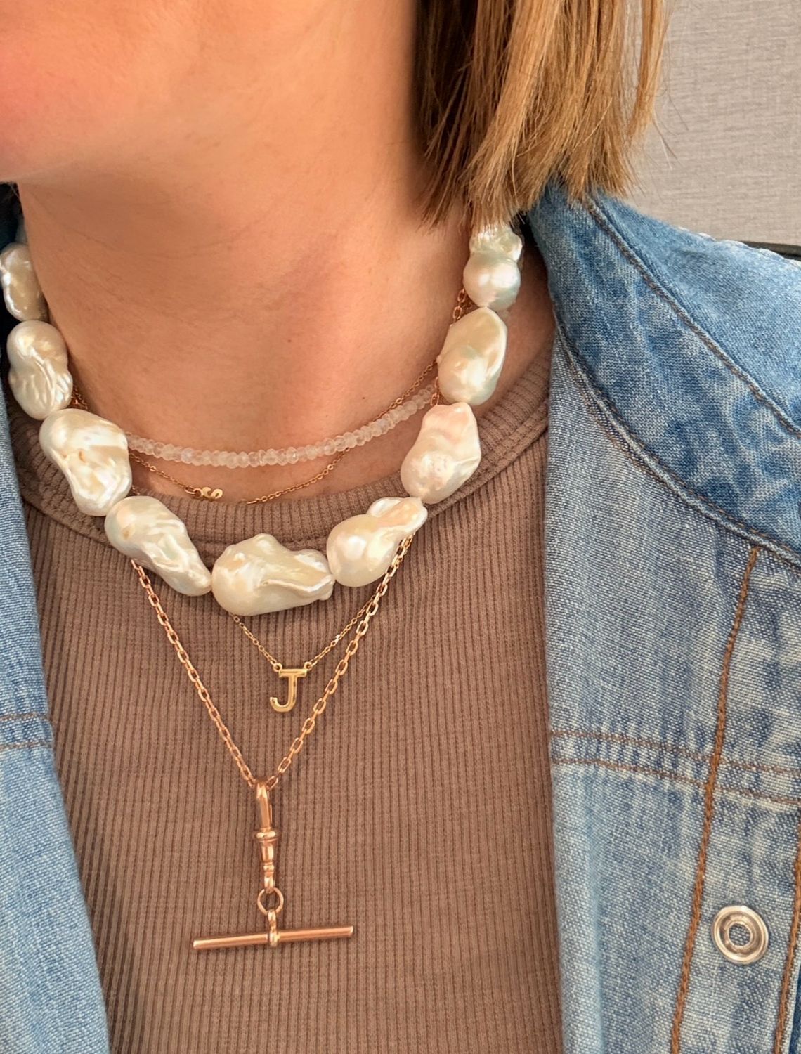 Baroque Pearl Necklace