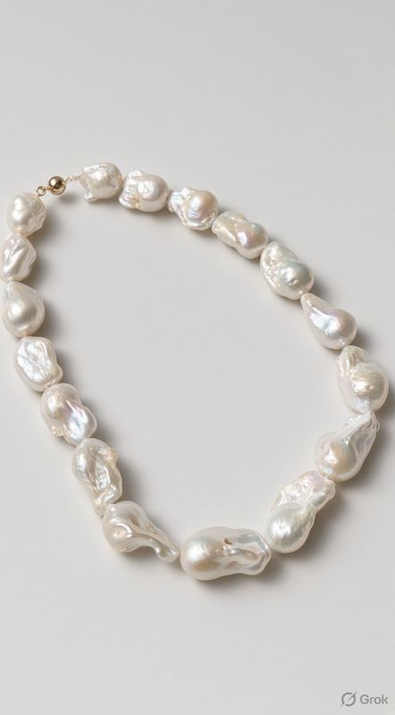 Baroque Pearl Necklace