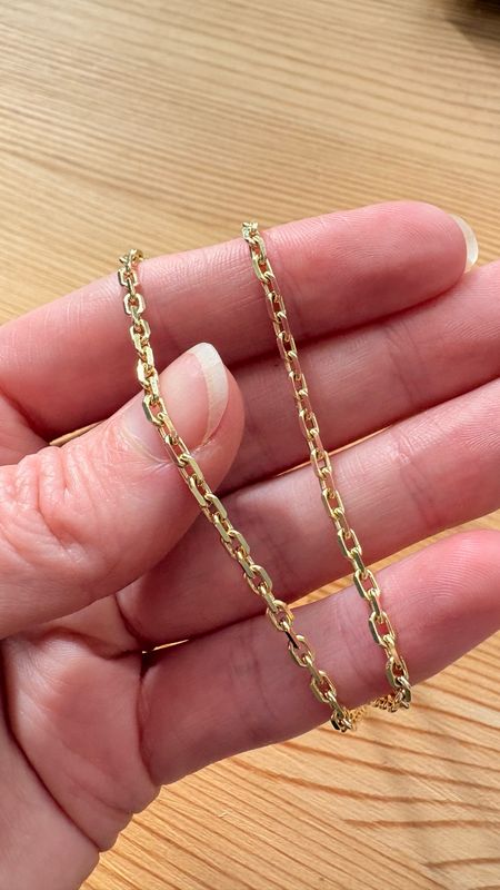 Italian Solid 9ct Gold Curb Bike Chain Necklace Italian Solid 9ct Gold Curb Bike Chain Necklace