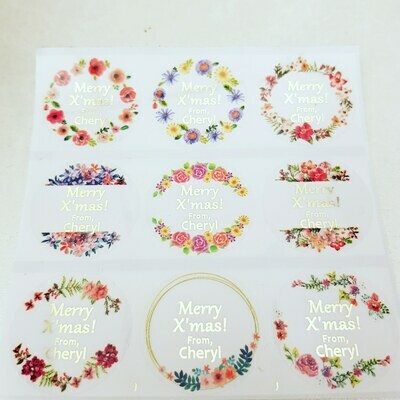 Flower frame TRANSPARENT