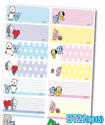 big stickers 4 5cm x 1 5cm