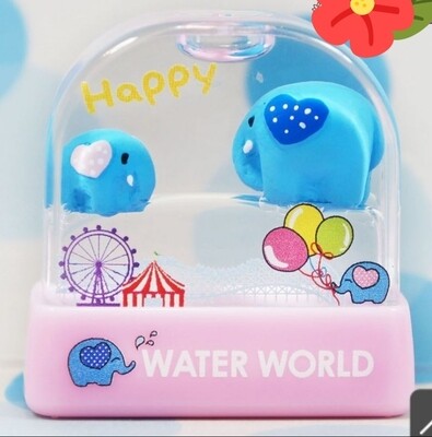 Water Elephants Fabric stamp