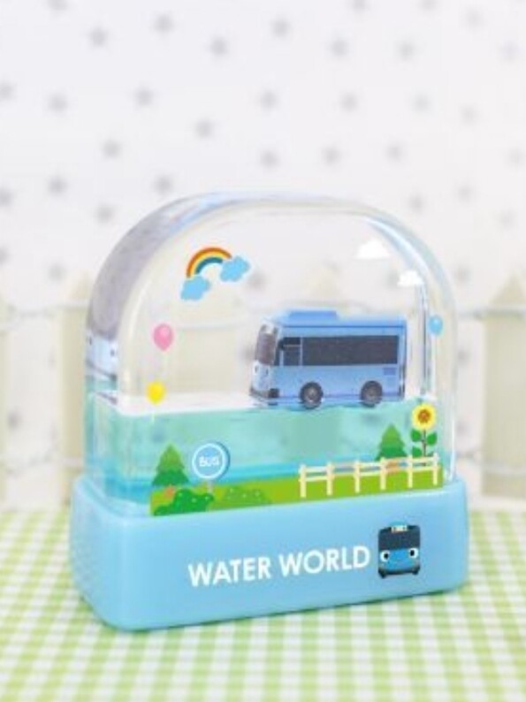Water Bus - Fabric stamp