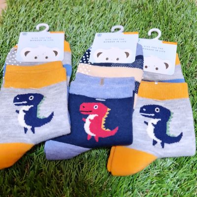Dinosaur, car with anti slip-kids size(19×21cm)