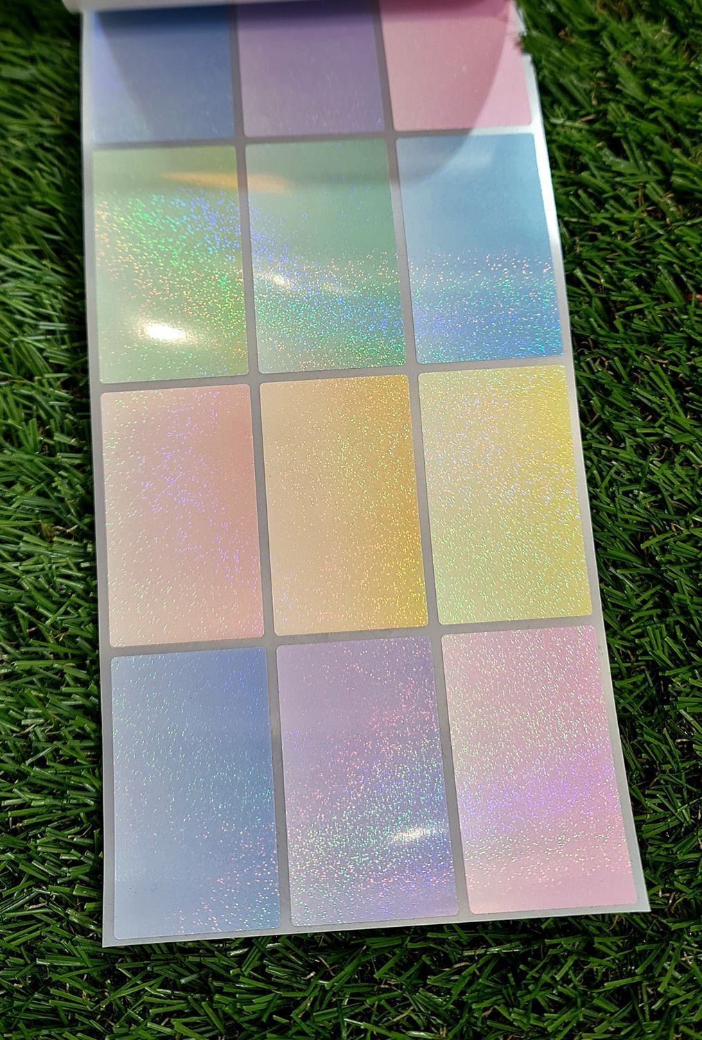 Pastel Shinny Colours ( 3cm by 5cm)