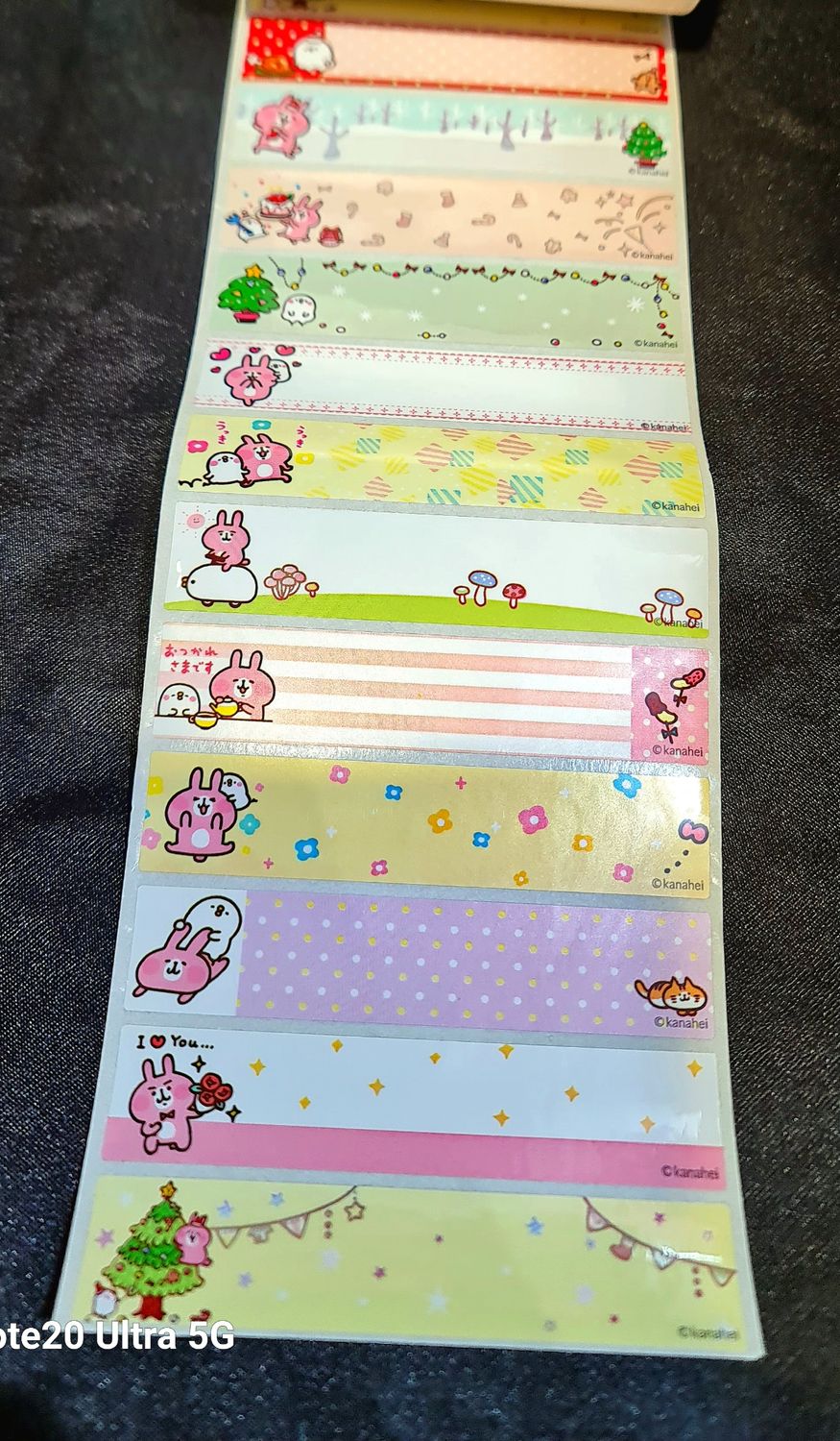 Rabbit long stickers