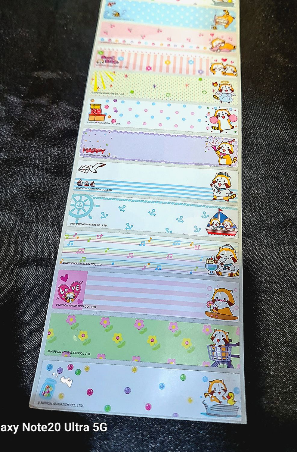 Cutie long stickers