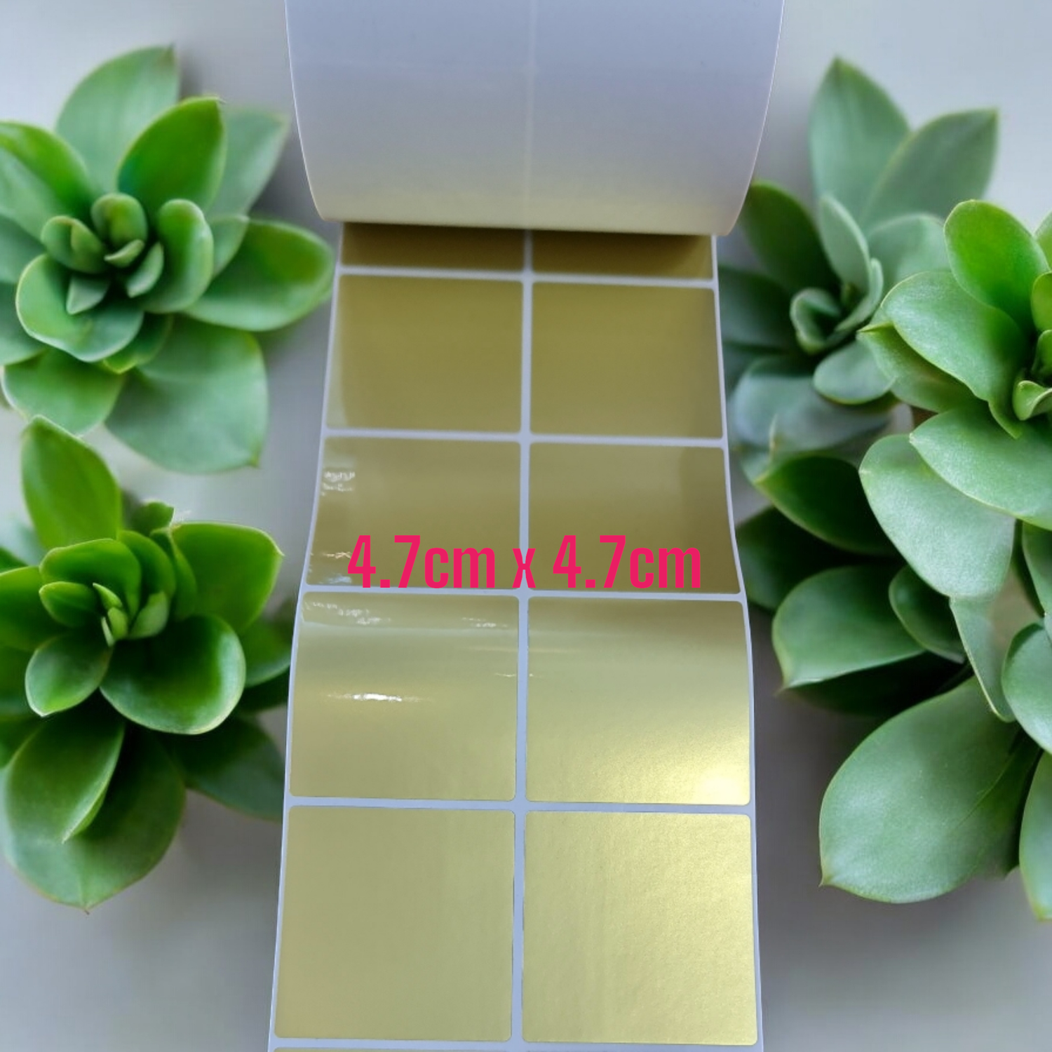 Gold Stickers (4.7cm x 4.7cm)