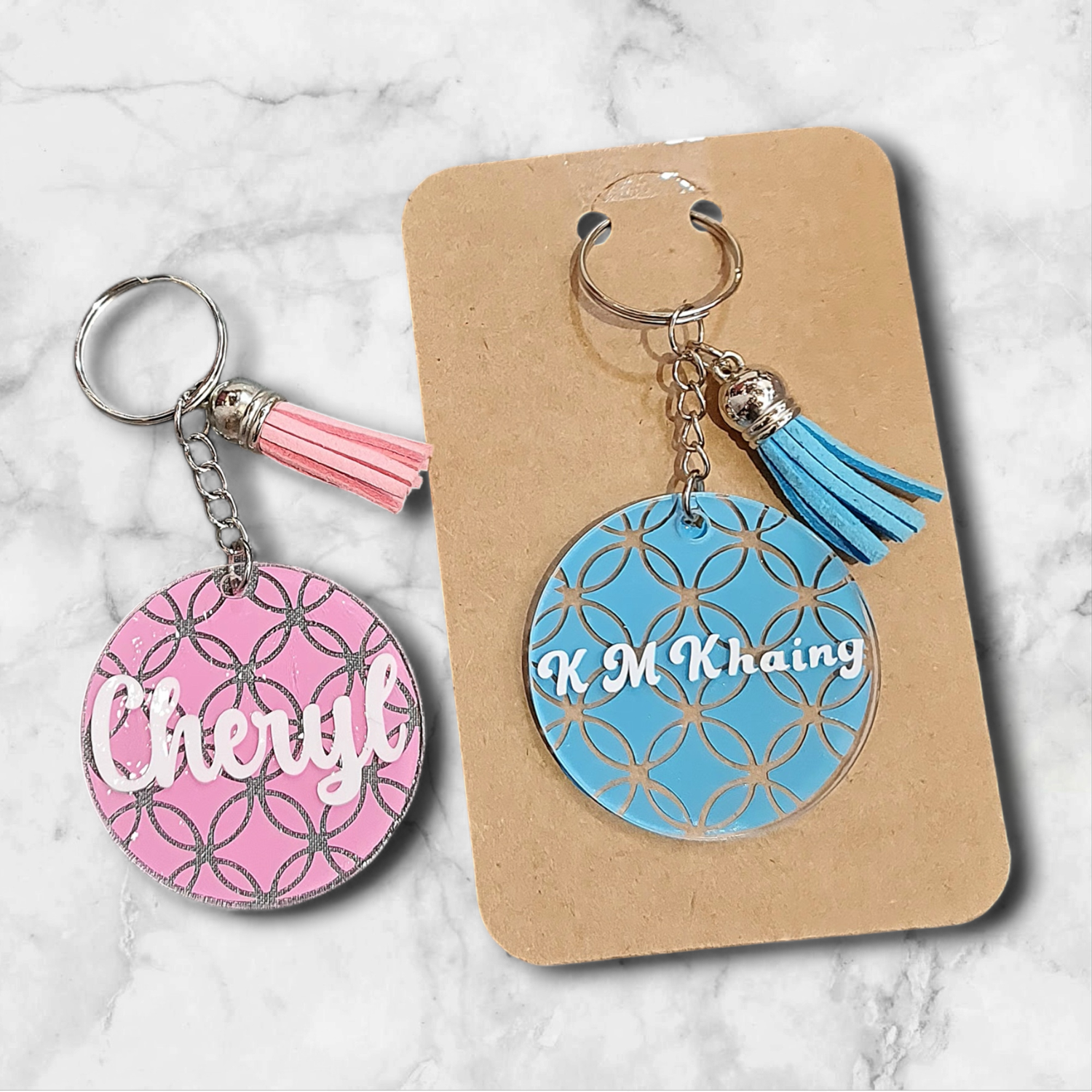 Key chain with name