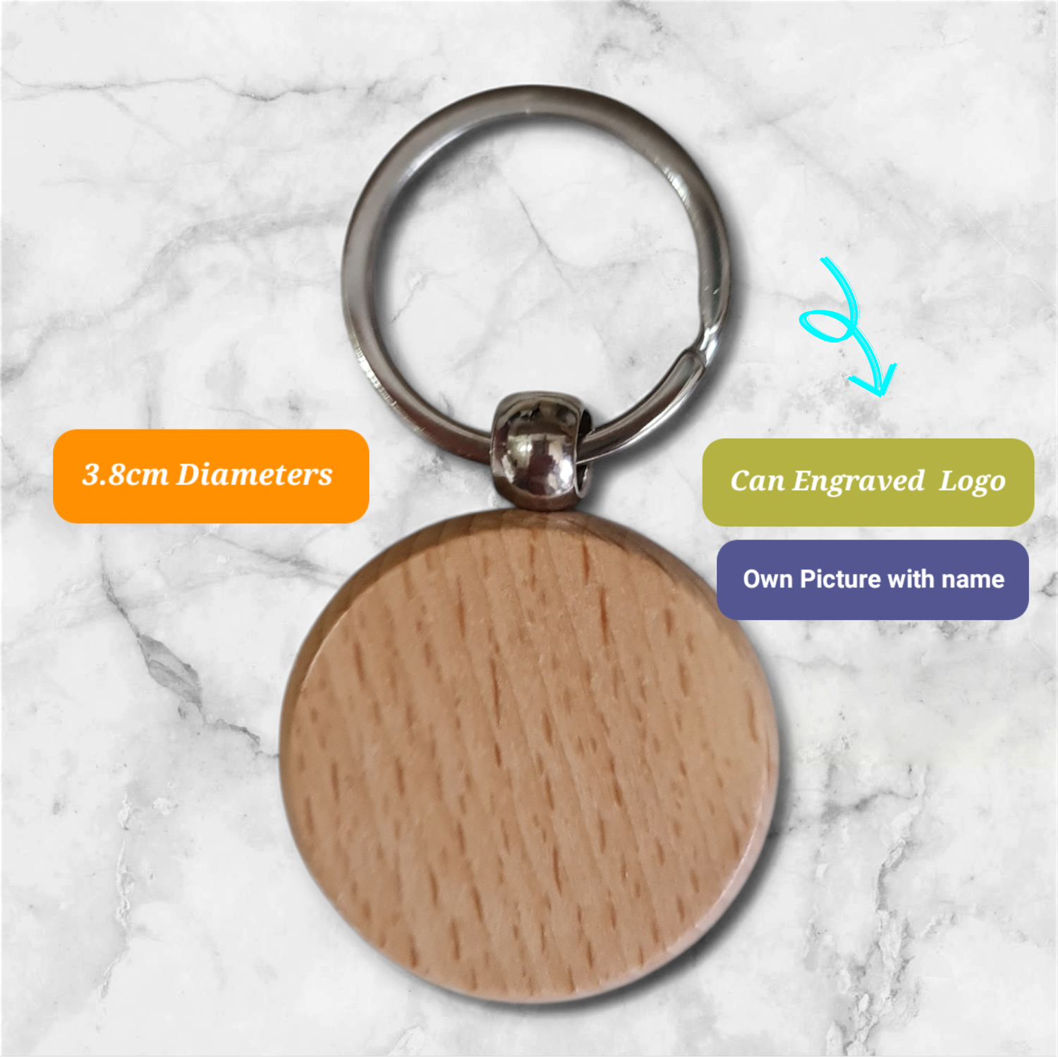 Key chain Engraved