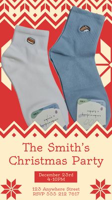 Sushi and Hot dog Adult socks