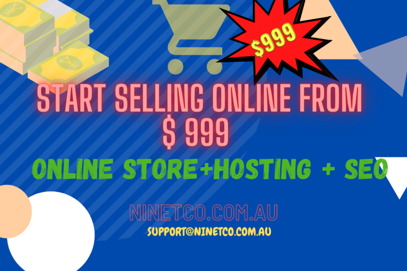 Online store Website+Hosting+E-commerce+Domain* for $999.00