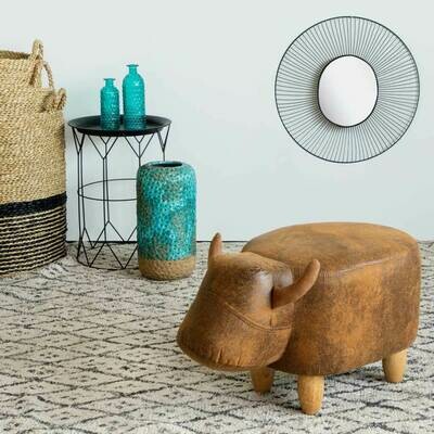 La vache brune tabouret déco La vache brune tabouret déco