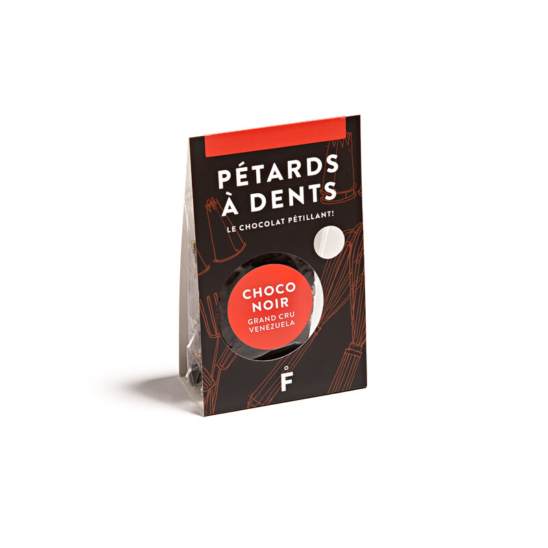Le fameux pétard à dent lausannois - noir 65g Le fameux pétard à dent lausannois - noir 65g