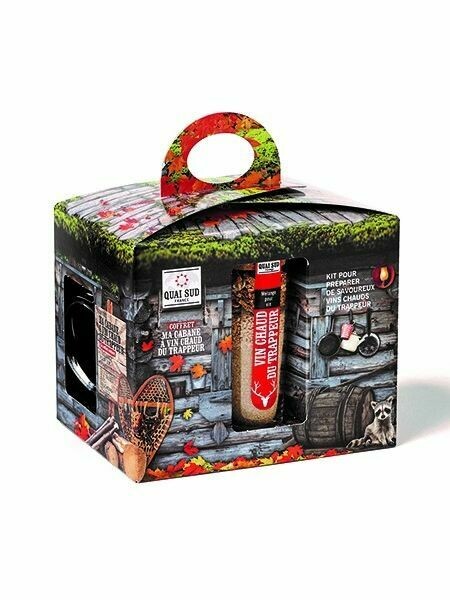 Coffret ma cabane à vin chaud du trappeur Coffret ma cabane à vin chaud du trappeur