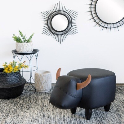 La vache noire tabouret déco La vache noire tabouret déco