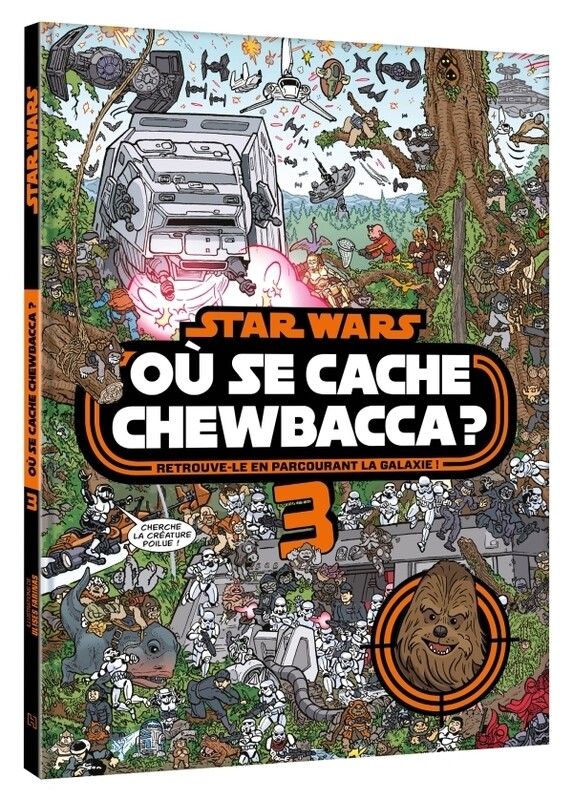 Livre jeu - Où se cache Chewbacca tome 3