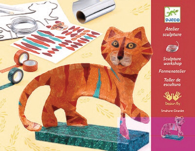 PROMO - Jeu créatif - Atelier sculpture le tigre PROMO - Jeu créatif - Atelier sculpture le tigre