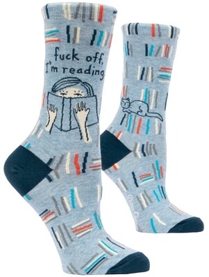 Chaussettes femmes Fuck Off, I'm Reading
