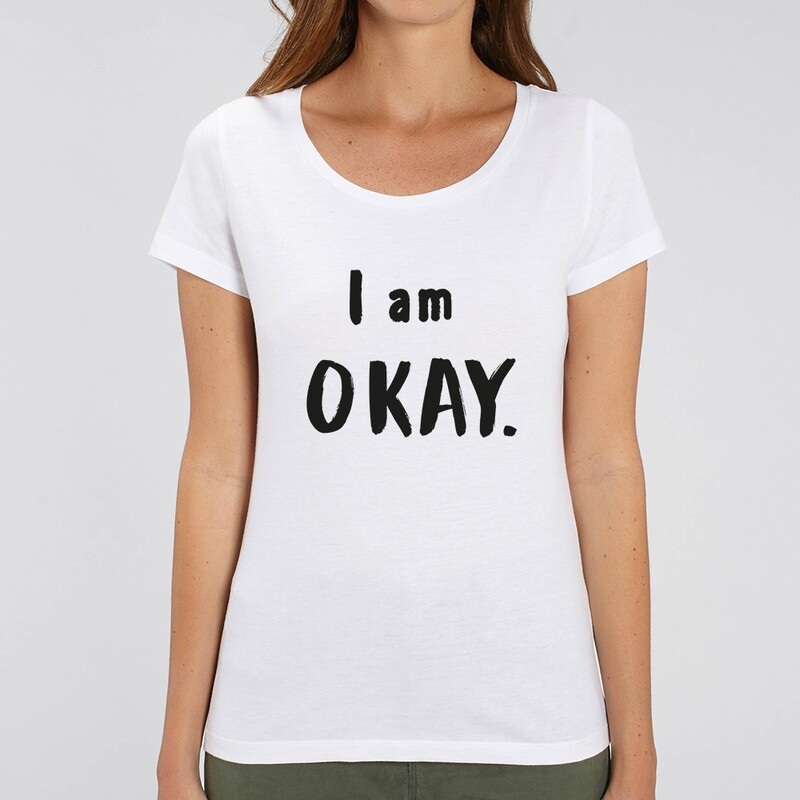 T-Shirt Particules Femme - I am Okay ♥️ T-Shirt Particules Femme - I am Okay ♥️