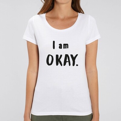 T-Shirt Particules Femme - I am Okay ♥️ T-Shirt Particules Femme - I am Okay ♥️